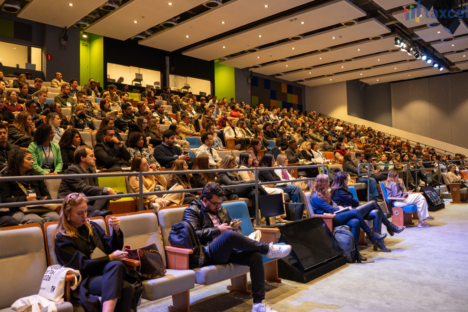 Auditório lotado no Future of Tax 2026